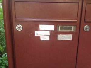 Briefkasten in Würzburg